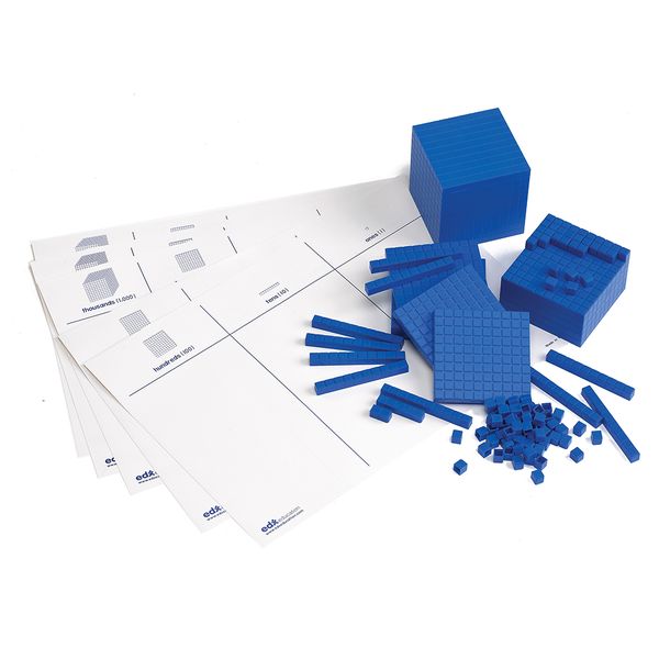EDX Education Base Ten Student Mat: 1 Piece