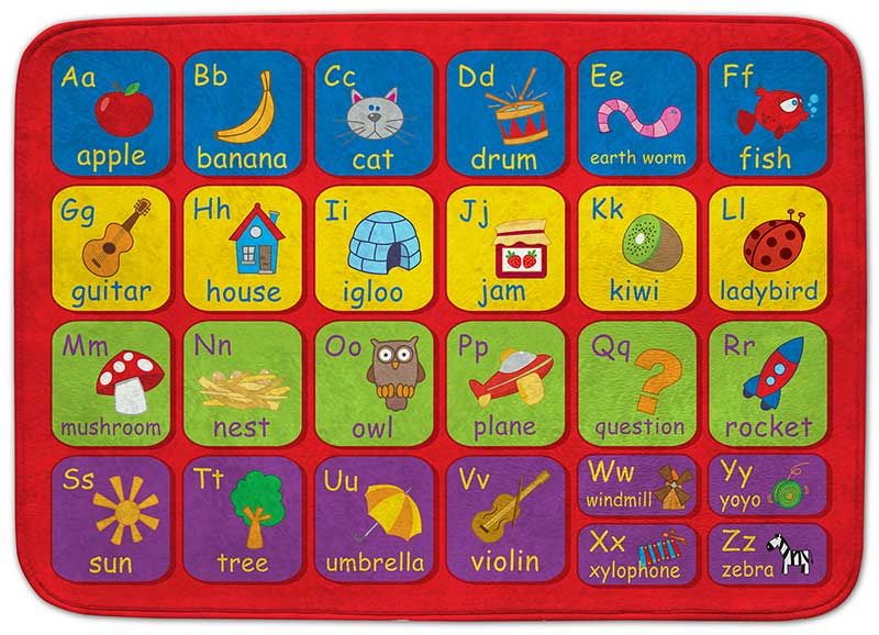 Kids Original ABC English Ultra Soft Playmat - 100cm x 150cm