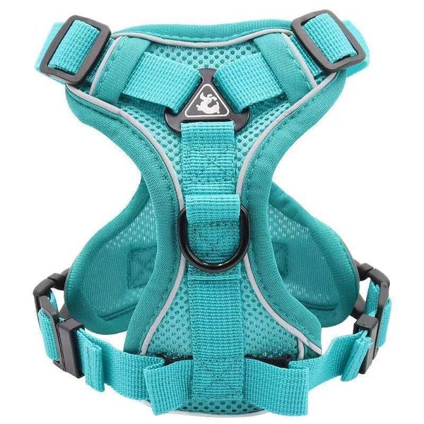 Adjustable Cat Traction Vest Harness - Blue