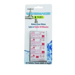 Watermaker Water Purification Tablets 20 Pack WMCT