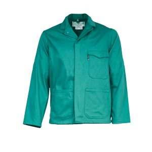 The Continental Flame Retardant Overall Jacket - Fern Green