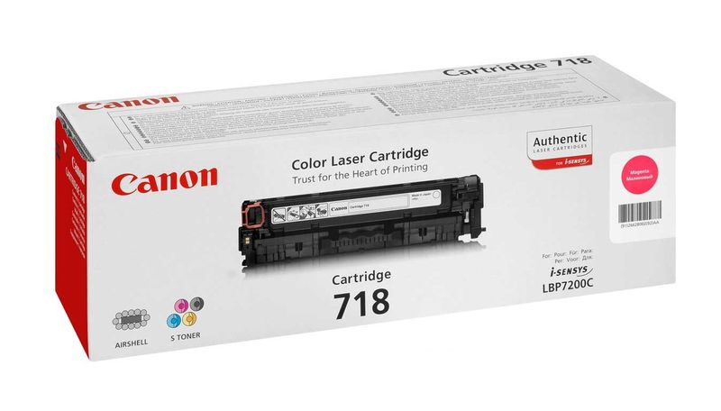 Canon 718 Magenta Laser Toner Cartridge