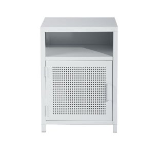 Isaiah Side Table - White