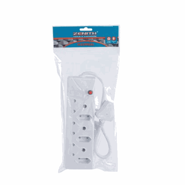 Multiplug 3 X 16AMP +3X5AMP+Cord Zenith