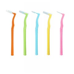 Interdental Brush Mixed Pack 0.6-1.2mm Remove Plaque for Narrow Teeth