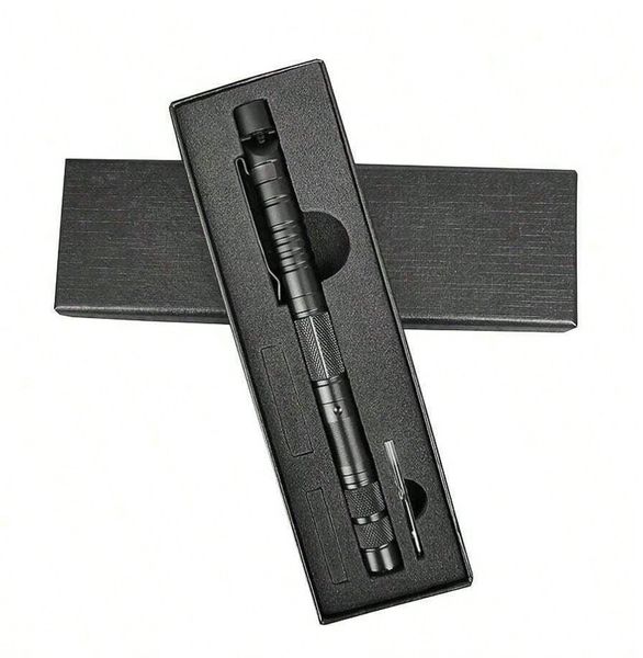 9-In-1 Tactical Pen Multi-Tool With Screwdriver And Compass
