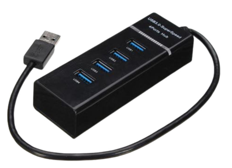 Andowl- 4 Port Super Fast 3.0 USB Hub