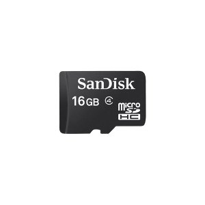 SanDisk 16GB 10 MB/s Micro UHS-l SDHC C 4