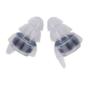 Hearing Protection Ear Plugs with Noise Reduction for Mountaineering Black