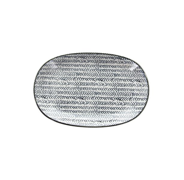 Tognana Chakra Oval Plate Cm 23