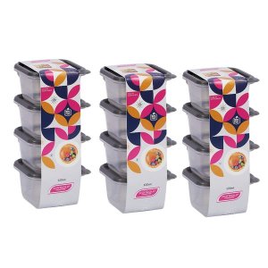 CONTOUR 12-Piece 120ml Lunch Boxes