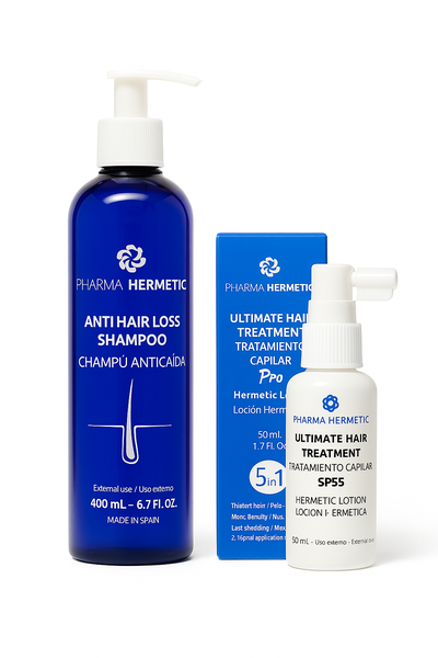 Pharma Hermetic Hair Loss Treatment Duo - Shampoo &amp; SP55 Lotion