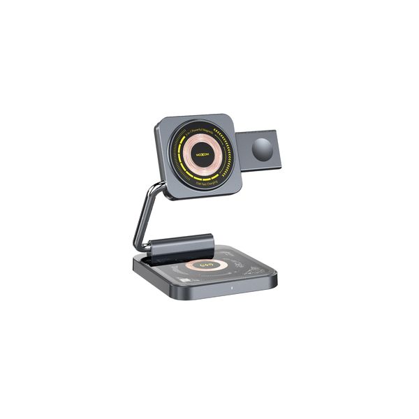 Moxom 3-in-1 Foldable Magnetic Wireless Charger (Model MX-ST30 WL)