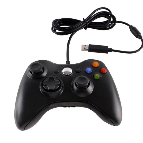 Generic Controller for Xbox 360 / 360 Live / 360 Slim-Wired - Black