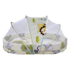 Baby Sleeping Mattress Mosquito Net - Green