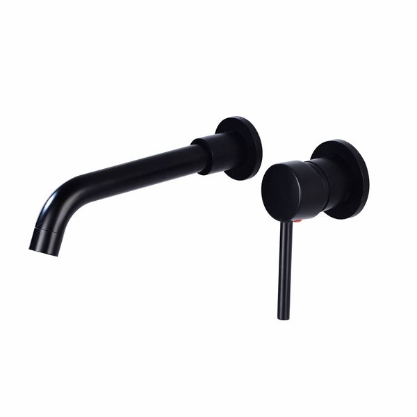 Wall Type Basin or Bath Mixer Tap Set