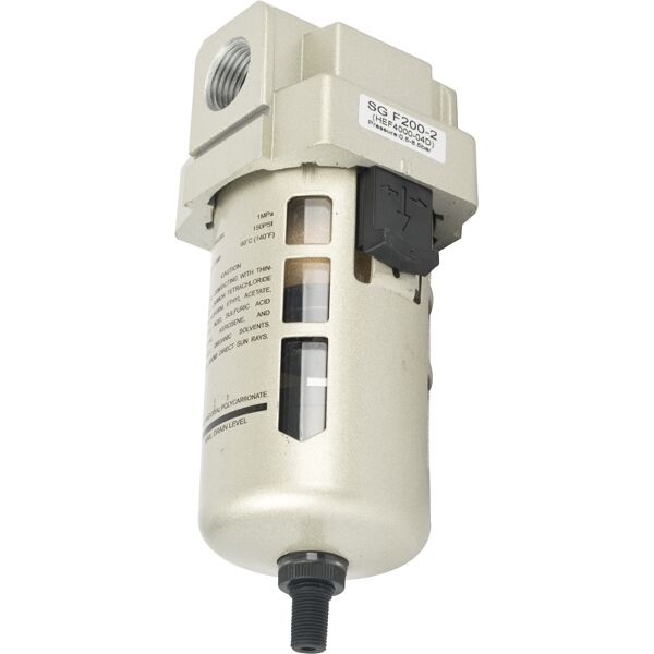 Aircraft Filter In Line 1/2" With Auto Drain Water Trap