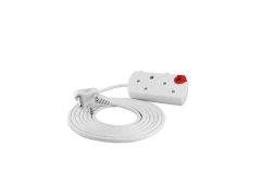 White 5m Extension Cord