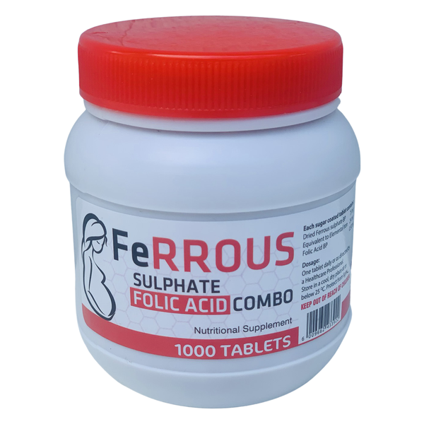 Ferrous Sulphate (Folic Acid) Combo 1000s
