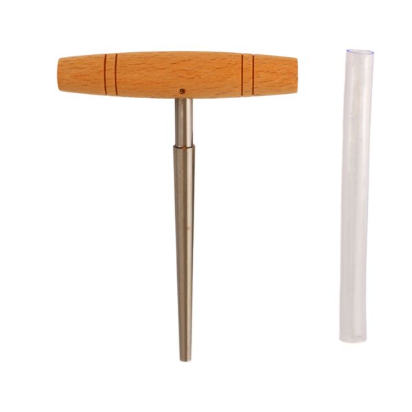 Wooden peg hole reamer
