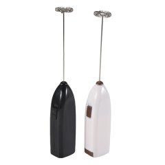 2 Pcs Handheld Milk Frother Mini Electric