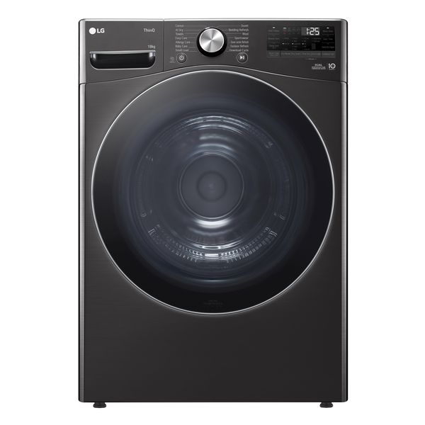 LG RH18U8JVCW 18kg A+++ Black Dual Inverter Heatpump Tumble Dryer