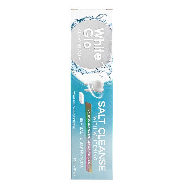 White Glo Toothpaste Salt Cleanse 75ml