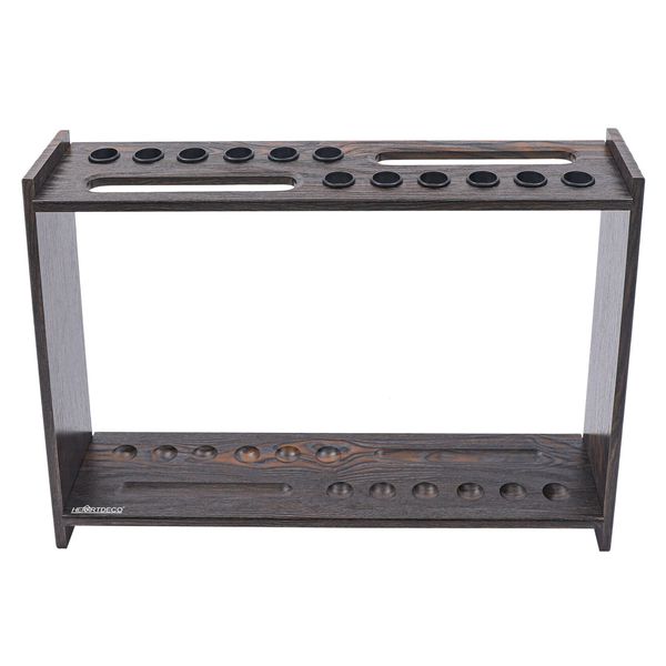Heartdeco 12 slot Billboard Cue Pool Stick Holder Stand