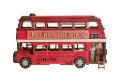 Robotime London Tour Bus 3D Wooden Puzzle (255 Pieces)