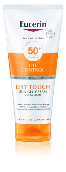 Eucerin Sun Body Gel-Cream Dry Touch, SPF50+, Ultra Light, 200ml