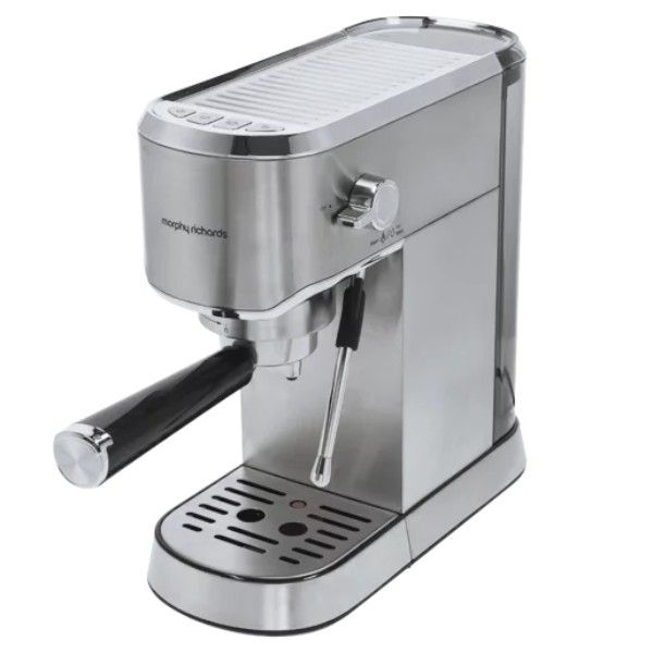 Morphy Richards 1450W Compact Stainless Steel Espresso Machine