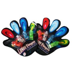 Finger Toy Light Laser Beans - 8 Pack - Umlozi