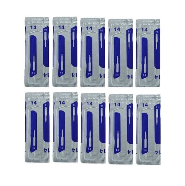 Pack of Swann Morton No. 14 Dermaplaning Blades