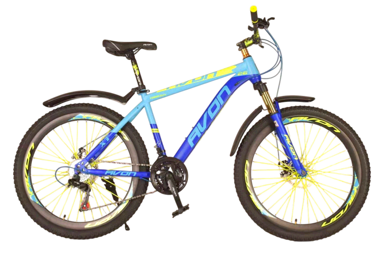 26 inch 21 Speed Gear Cycle With Suspension Lockout fork High Rim Coloring