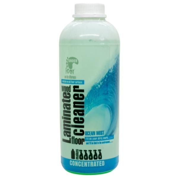 Under Foot - Laminated Wood Floor Cleaner - Refill 1L - Ocean Mist