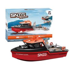 RC Electric Tugboat for Pools and Lakes, /32 Scale 2.4G-Rescue Boat