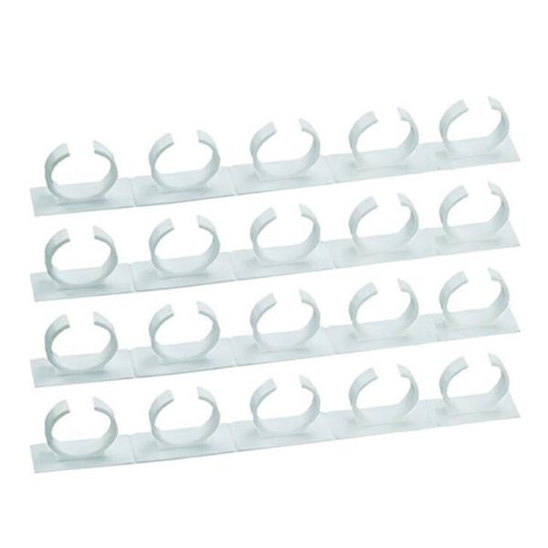 Kitchen Spice Jar Rack Wall-Mounted Adhesive Seasoning Bottles Holder