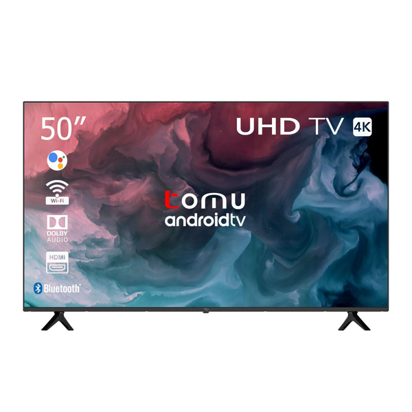 Itel - 50" 4K UHD Frameless Dolby Smart TV (Android 11.0) AV/HDMI/USB