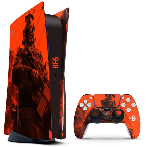 Decal Skin Compatible with PS5 (Disc): Battlefield 6 Engineer (Decal Only)