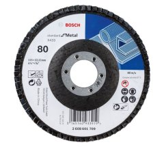 Standard 80 Grit Metal Flap Disc 115 mm