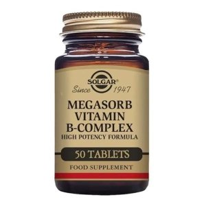 Solgar Megasorb Vitamin B-Complex Tabs
