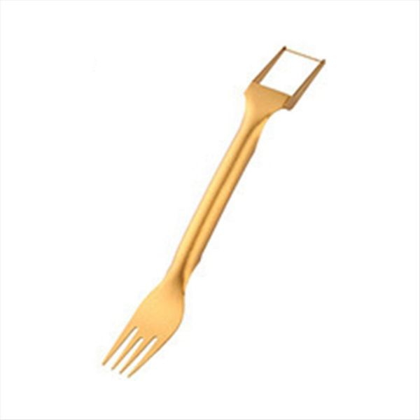Dual Head Watermelon Cutter Slicer Tool Gold