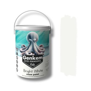 Genkem Eco-Rangers Kidz Paint 5lt - Bright White