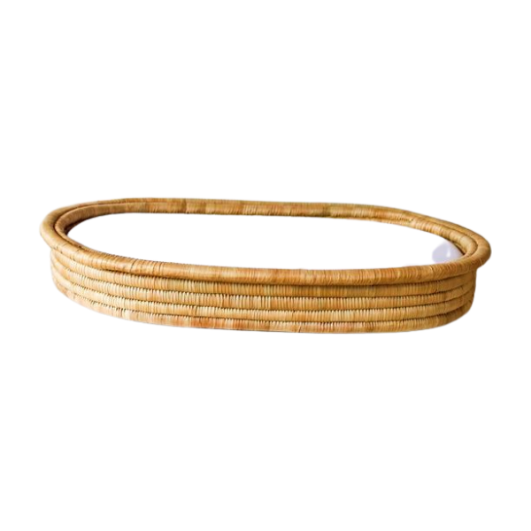 Baby Changing Basket - Natural Hand Woven with 100% Palm Leaves