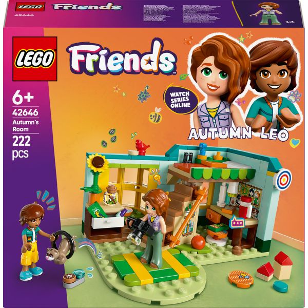 LEGO® Friends Autumn’s Room Pretend-Play Toy Building Set 42646