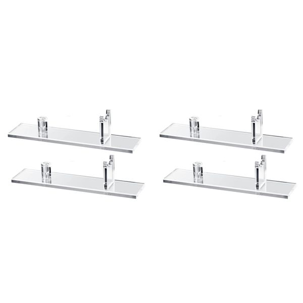 2Pcs Knife Display Stand Knife Holder For Home Decor (Black Base)
