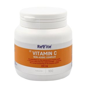 Revite Non-acidic Vitamin C 100's Tablets