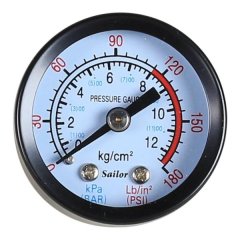 Air Compressor Air Gauge - 50mm Pitch Thread 1.85 MM
