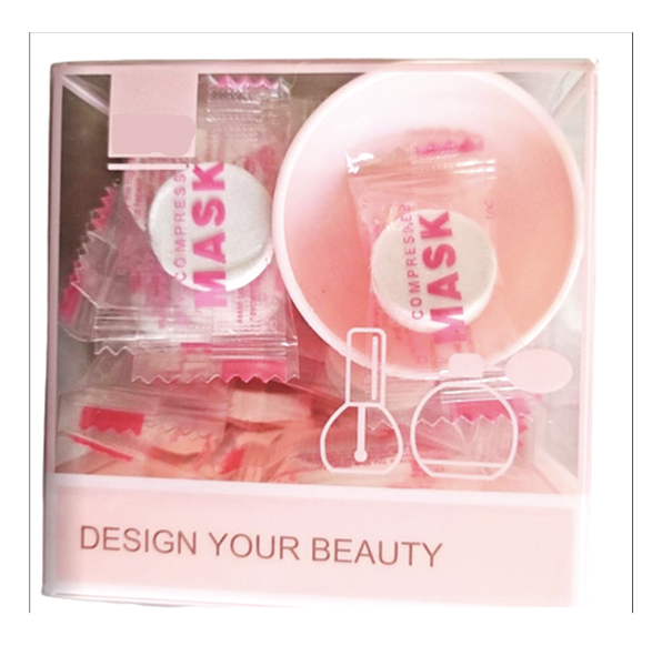 Dit Sety - Compressed Disposable Facial Mask Sheets &amp; Mini Bowl