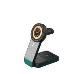 Moxom MX-ST12 3-in-1 Wireless Fast Charging Station - 15W Output